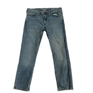 Calvin Klein Women's Blue Slim Boyfriend Jeans Medium Wash Reg Fit 12